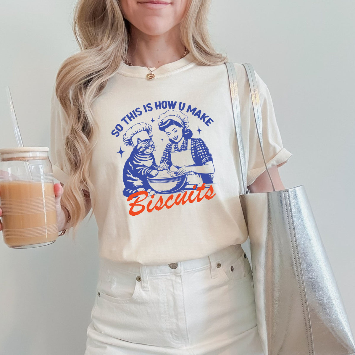 So This Is How You Make Biscuits - Adult Comfort Colors T-Shirt