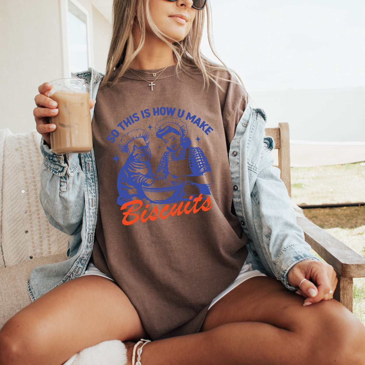 So This Is How You Make Biscuits - Adult Comfort Colors T-Shirt