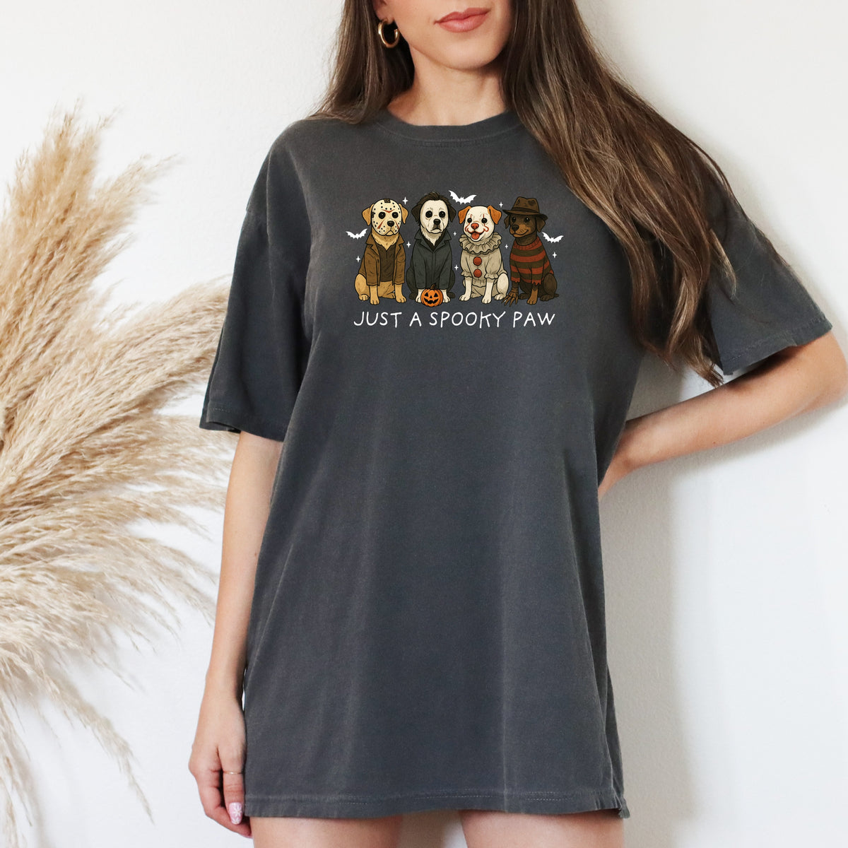 Just A Spooky Paw - Comfort Colors T-Shirt 