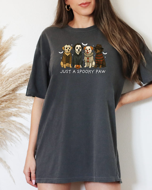 Just A Spooky Paw - Comfort Colors T-Shirt 