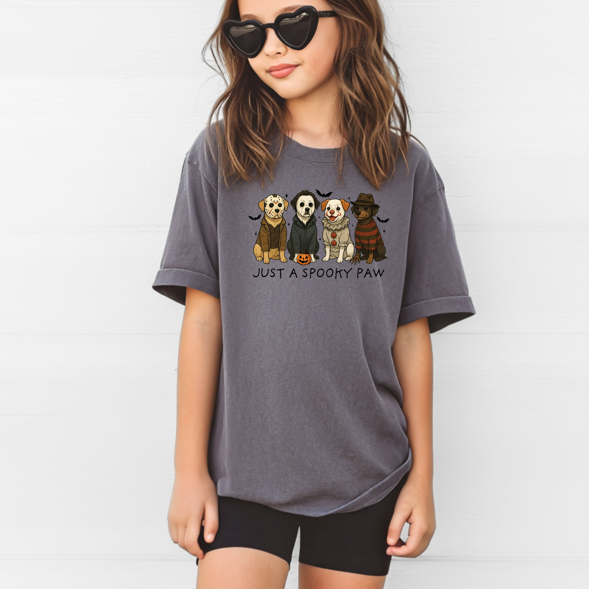 Just A Spooky Paw - Comfort Colors T-Shirt 