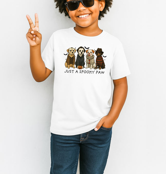 Just A Spooky Paw - Comfort Colors T-Shirt 