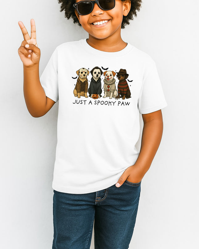 Just A Spooky Paw - Comfort Colors T-Shirt 