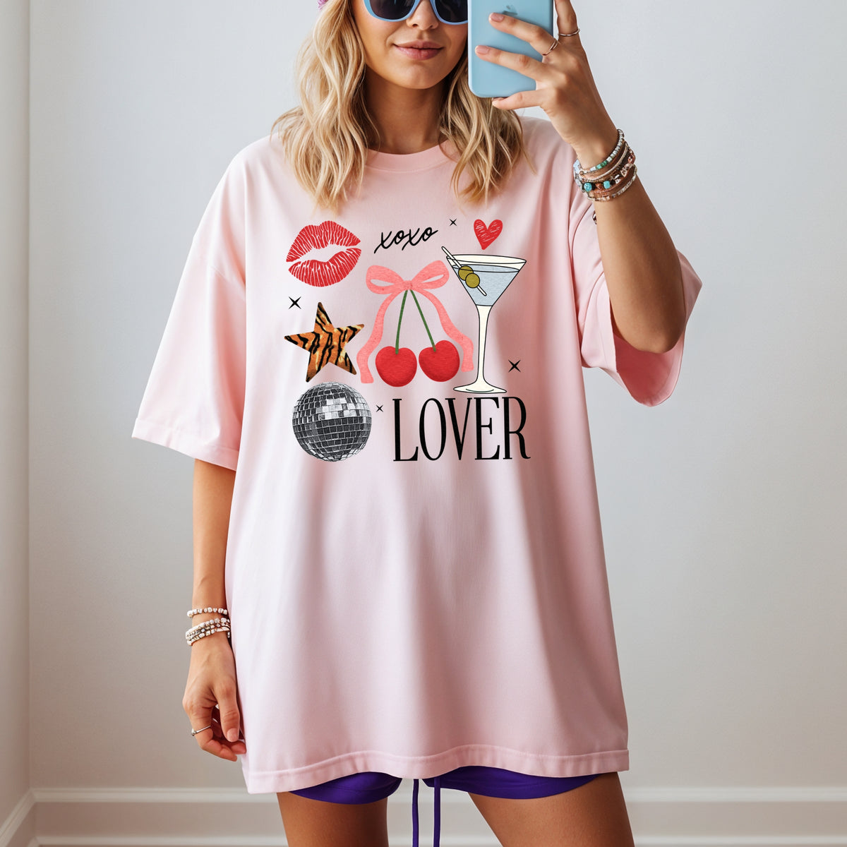 Xoxo Lover Valentines - Adult Comfort Colors T-Shirt