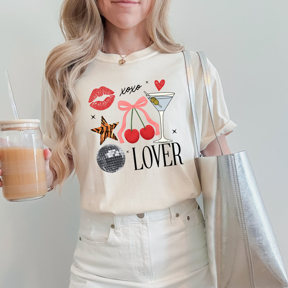 Xoxo Lover Valentines - Adult Comfort Colors T-Shirt
