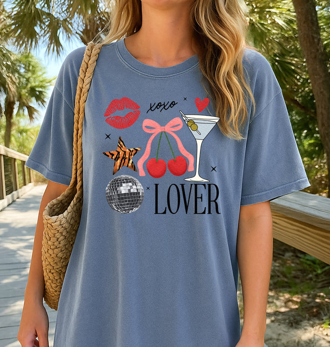 Xoxo Lover Valentines - Adult Comfort Colors T-Shirt