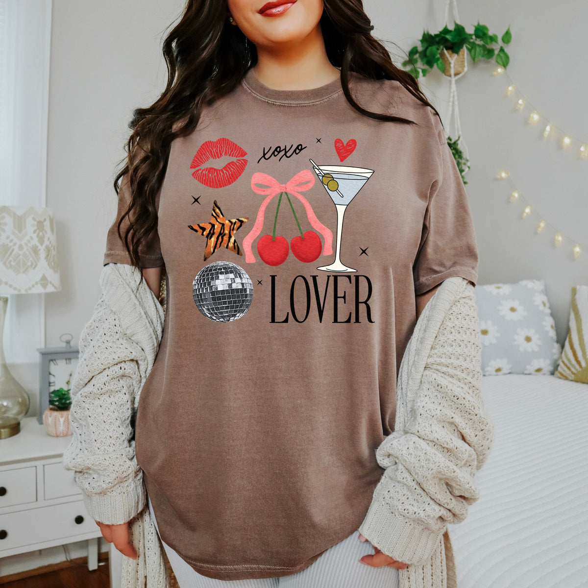 Xoxo Lover Valentines - Adult Comfort Colors T-Shirt