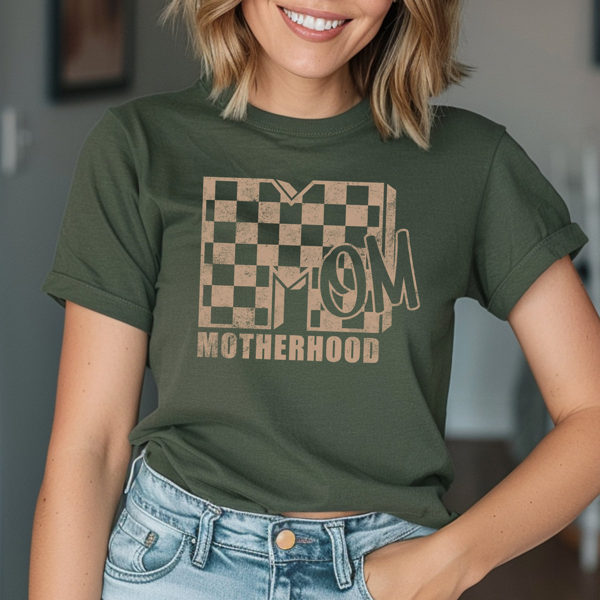 Mom Motherhood - Adult Softstyle T-Shirt