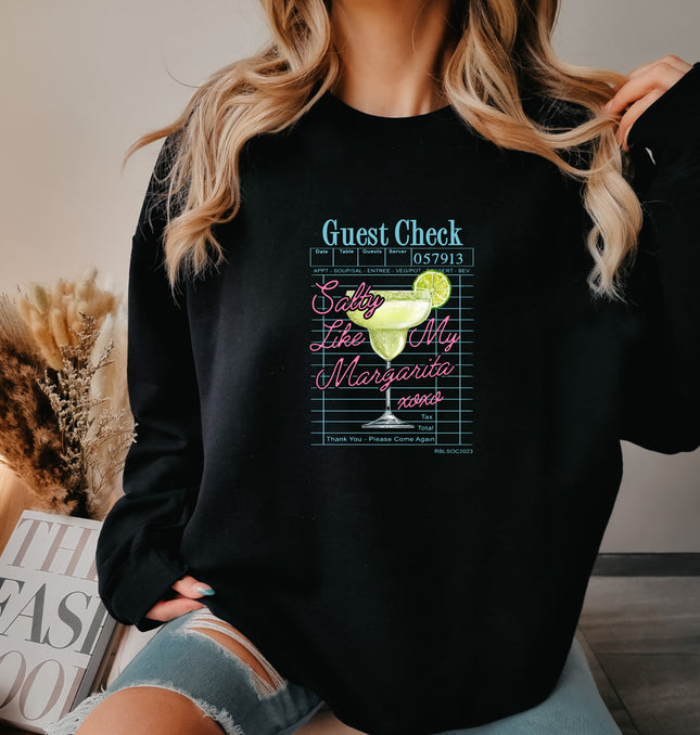 Guest Check  - Adult Crewneck Sweatshirt