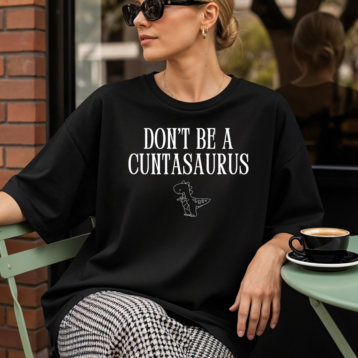 Don't Be A Cuntasaurus  - Adult Comfort Colors T-Shirt