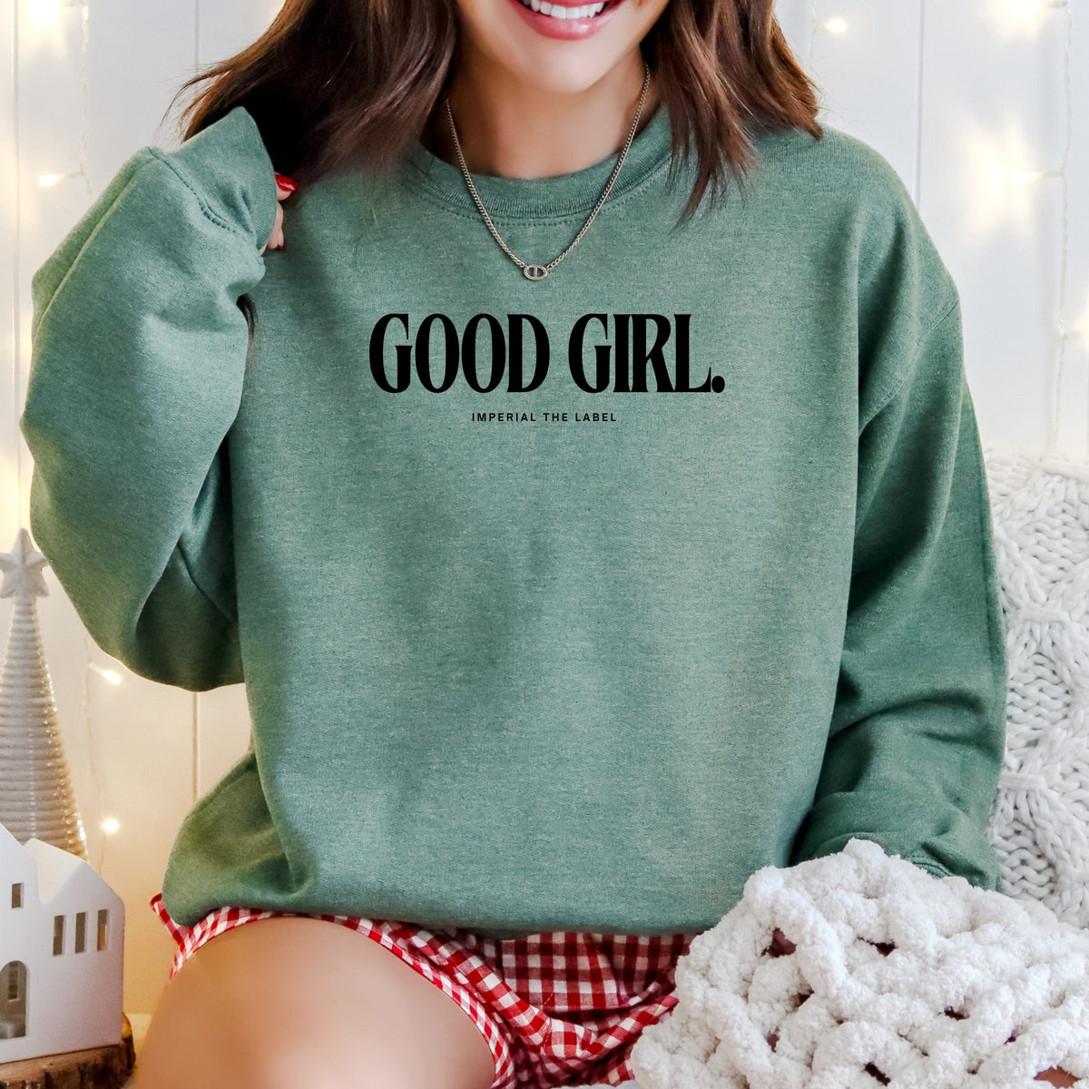 Good Girl - Adult Crewneck Sweatshirt