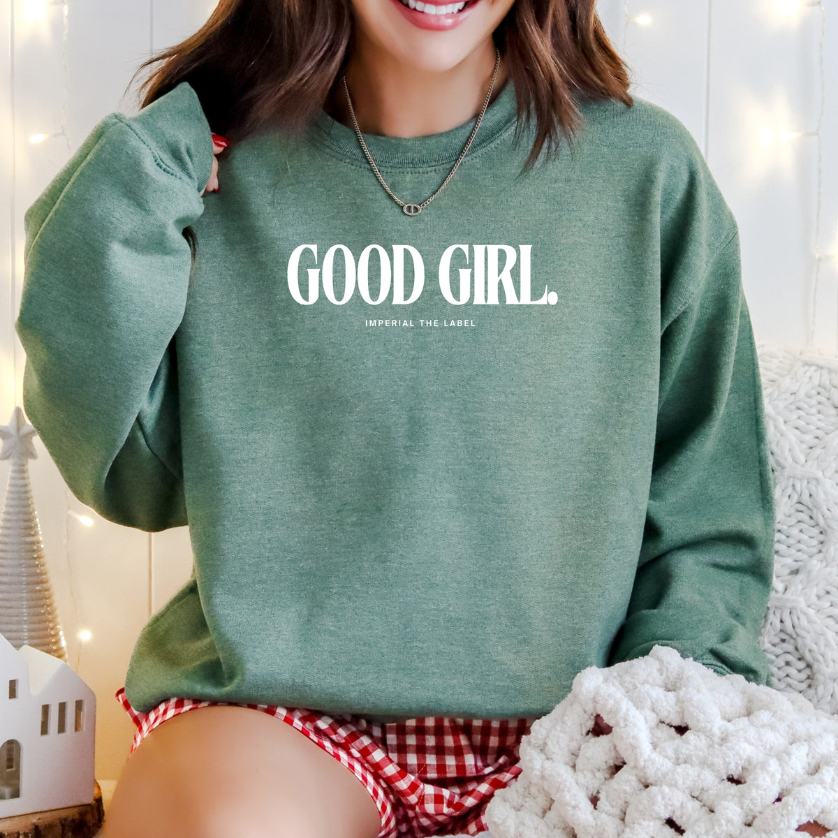 Good Girl - Adult Crewneck Sweatshirt