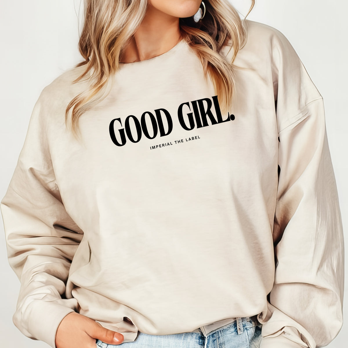 Good Girl - Adult Crewneck Sweatshirt
