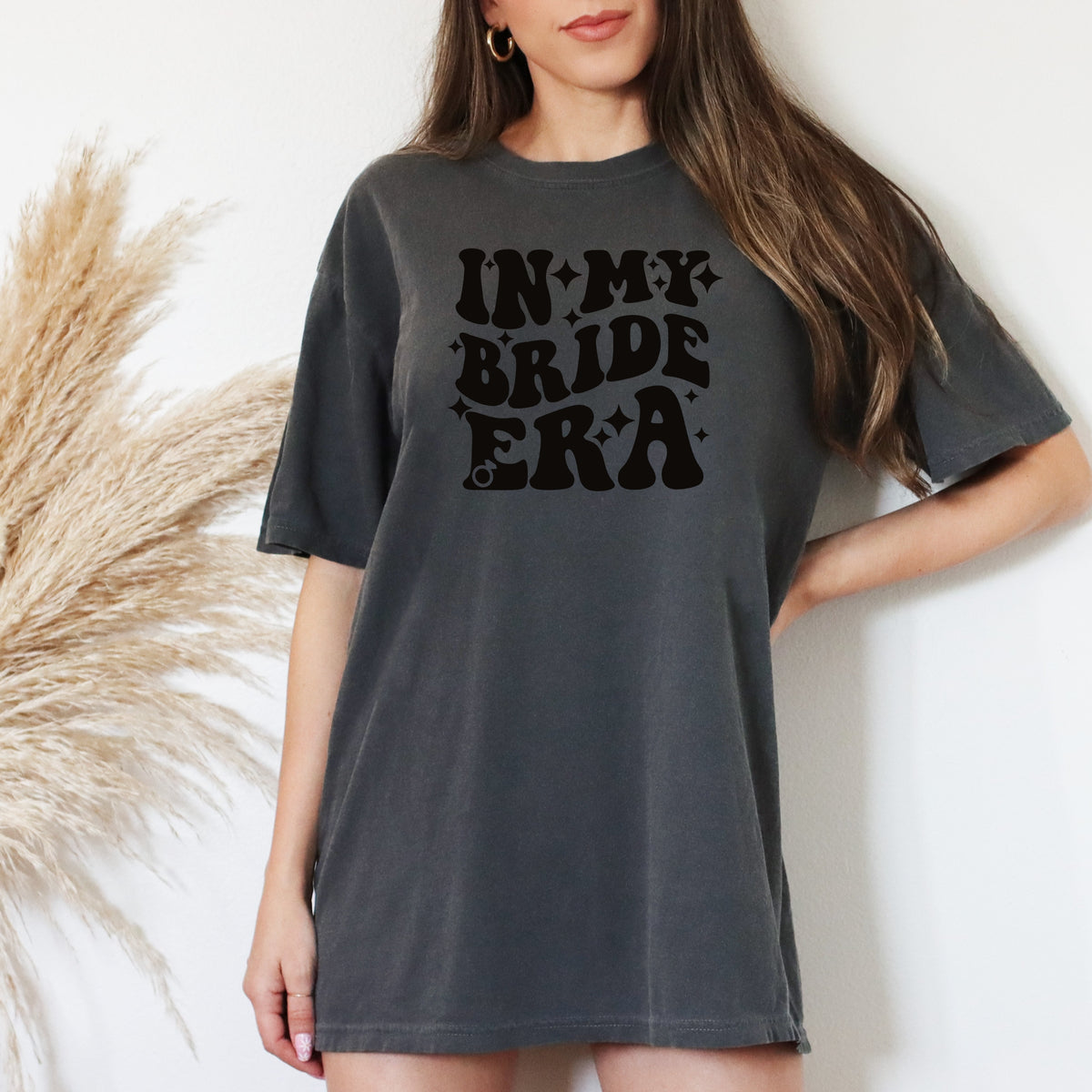 In My Bride Era Shirt – Future Wifey Look, Minimalist Bride Gift, Girly-core Trend - Unisex Comfort Colors Garment-Dyed Heavyweight T-Shirt