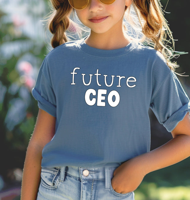 Future CEO Kids - Youth Comfort Colors  T-Shirt