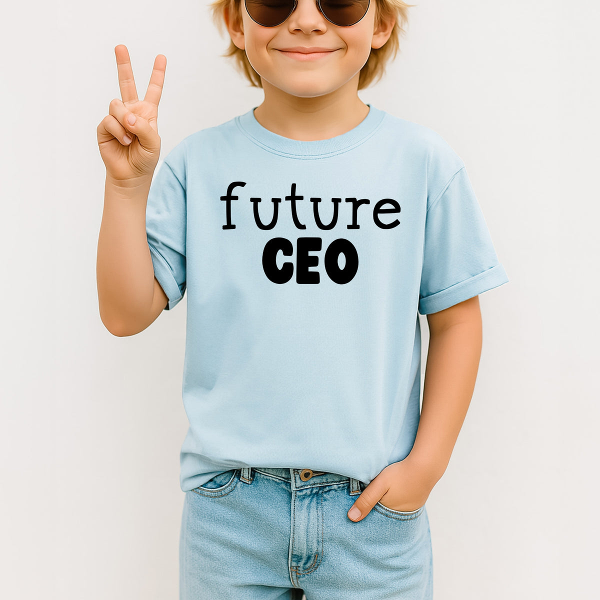 Future CEO Kids - Youth Comfort Colors  T-Shirt