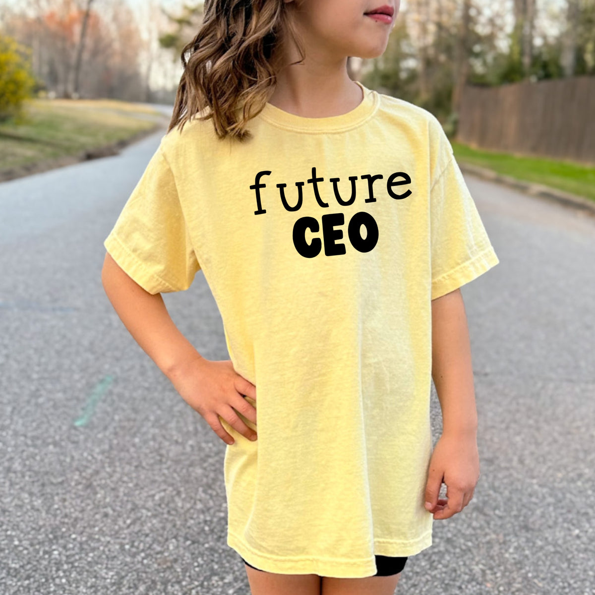Future CEO Kids - Youth Comfort Colors  T-Shirt