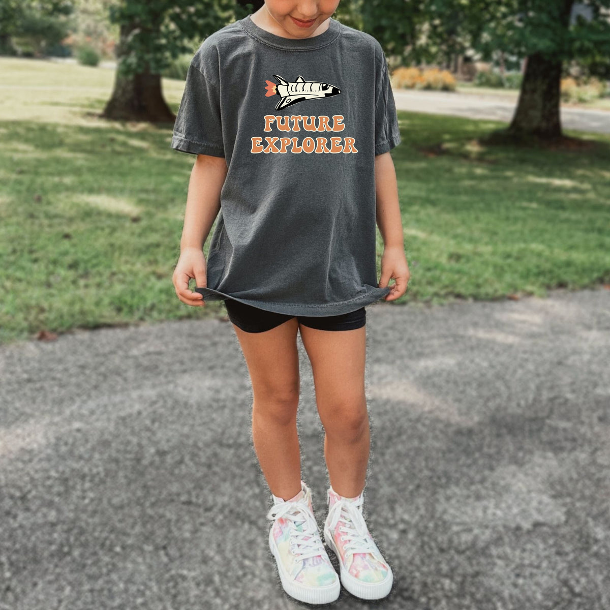 Future Explorer Kids –  Youth Comfort Colors T-Shirt
