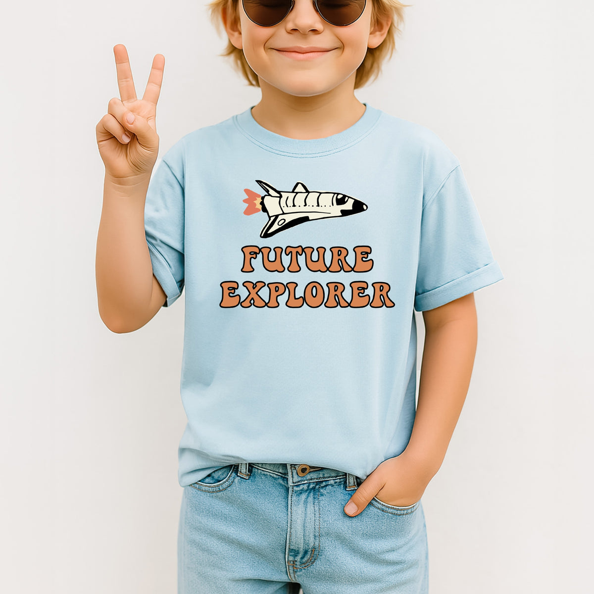 Future Explorer Kids –  Youth Comfort Colors T-Shirt