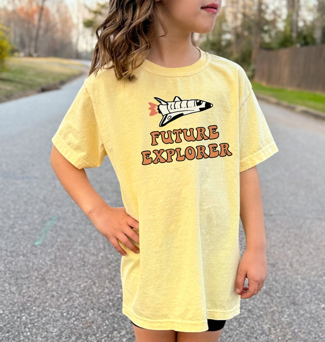 Future Explorer Kids –  Youth Comfort Colors T-Shirt