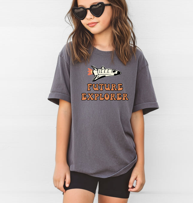 Future Explorer Kids –  Youth Comfort Colors T-Shirt