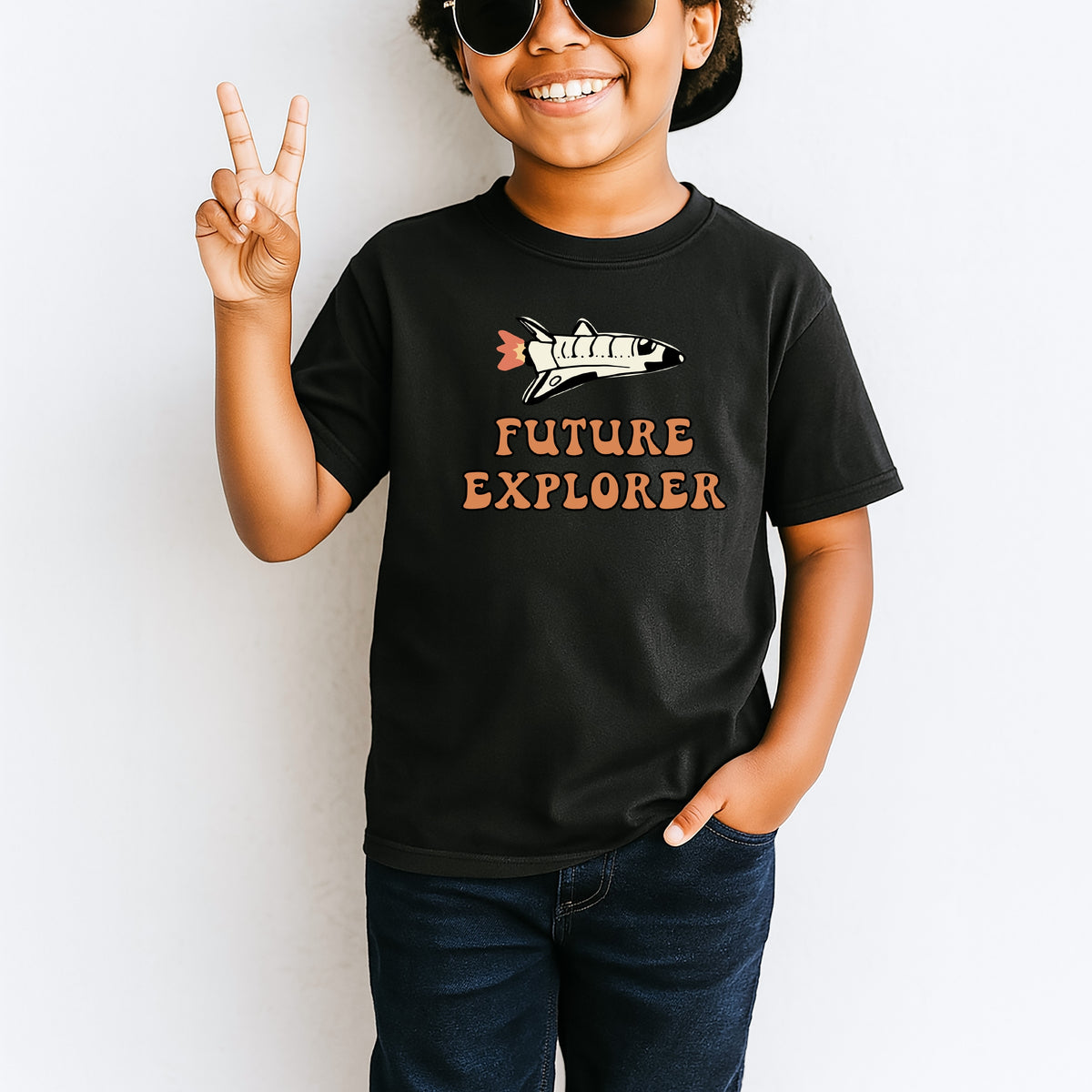 Future Explorer Kids –  Youth Comfort Colors T-Shirt