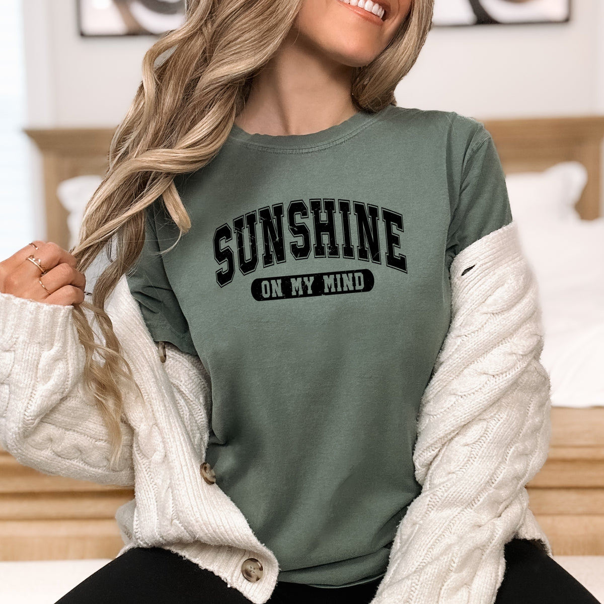 Sunshine In My Mind - Adult Comfort Colors T-Shirt