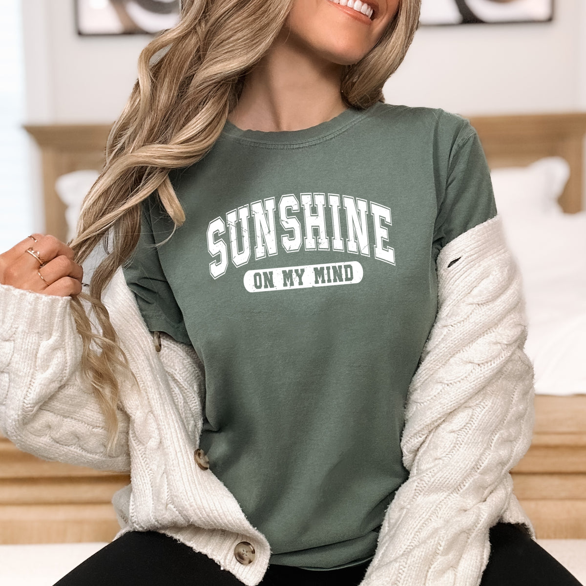Sunshine In My Mind - Adult Comfort Colors T-Shirt