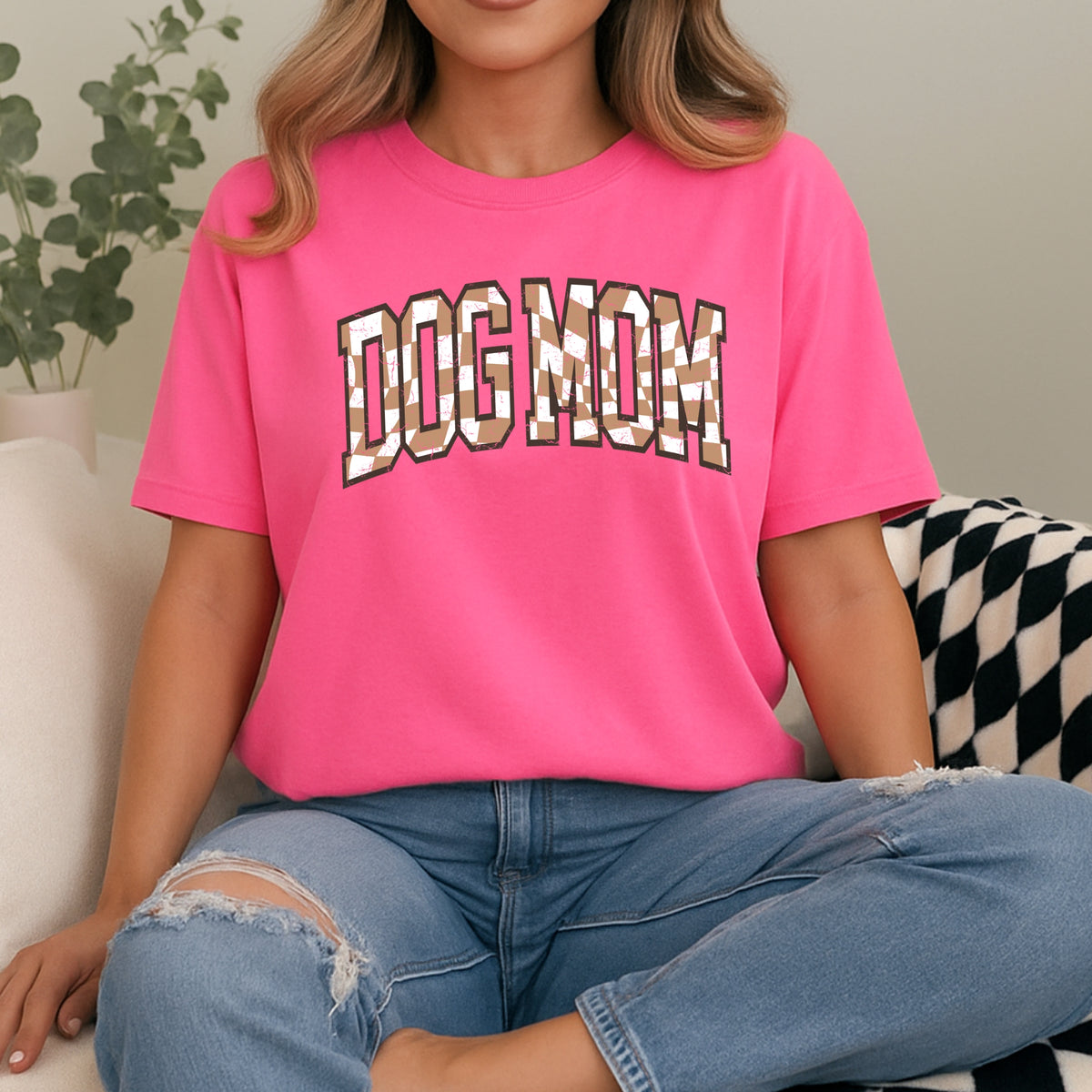 Dog Mom - Unisex Comfort Colors Garment-Dyed Heavyweight T-Shirt