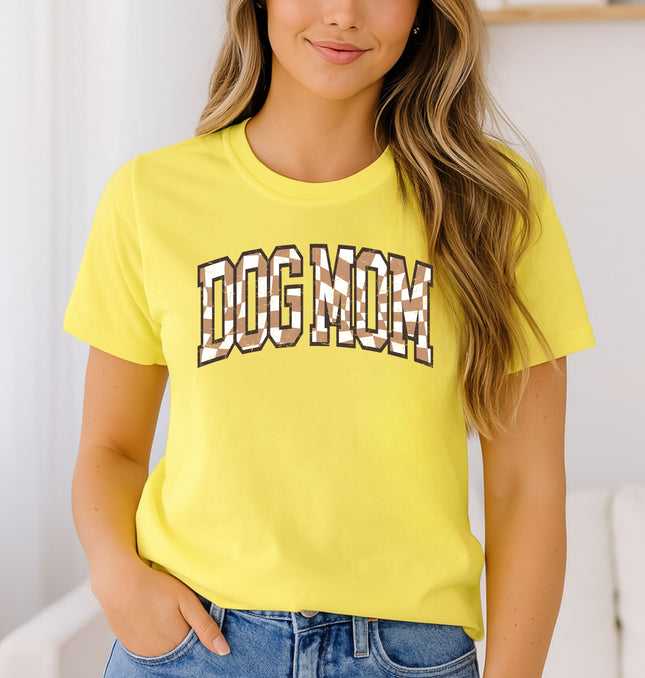 Dog Mom - Softstyle 100% Cotton T-Shirt – Comfy Unisex Fit, Premium Quality Tee