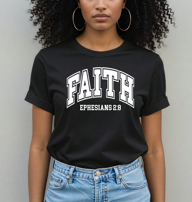Faith - Softstyle 100% Cotton T-Shirt – Comfy Unisex Fit, Premium Quality Tee