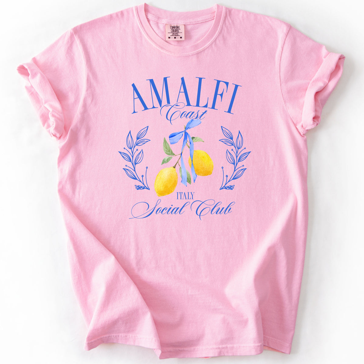 Amalfi Coast Social Club - Adult Comfort Colors T-Shirt
