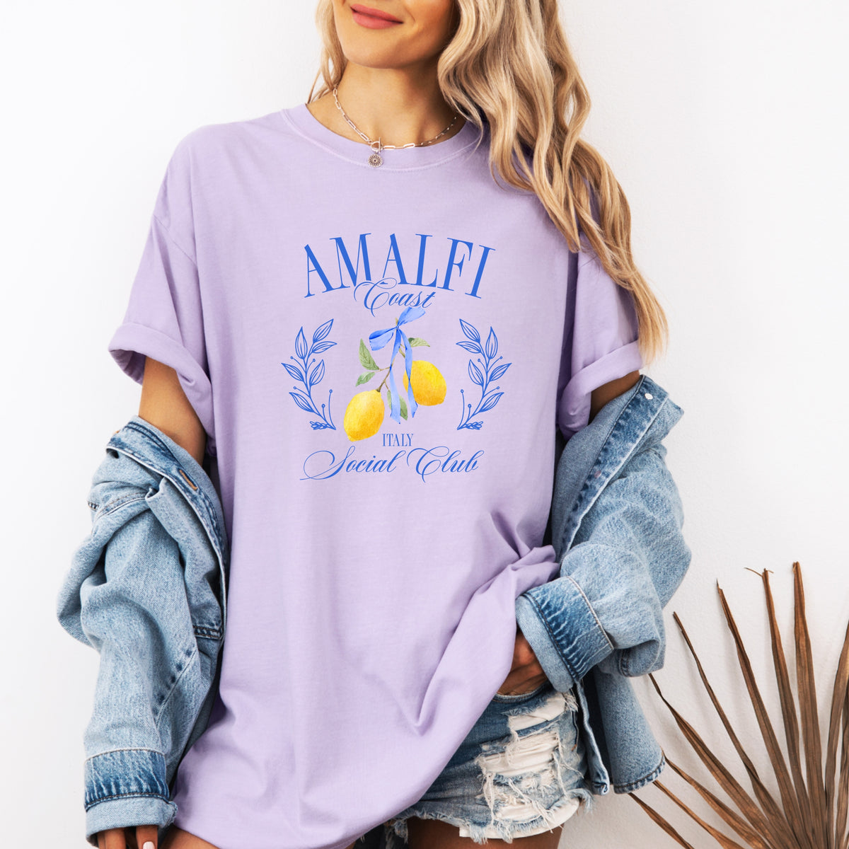 Amalfi Coast Social Club - Adult Comfort Colors T-Shirt