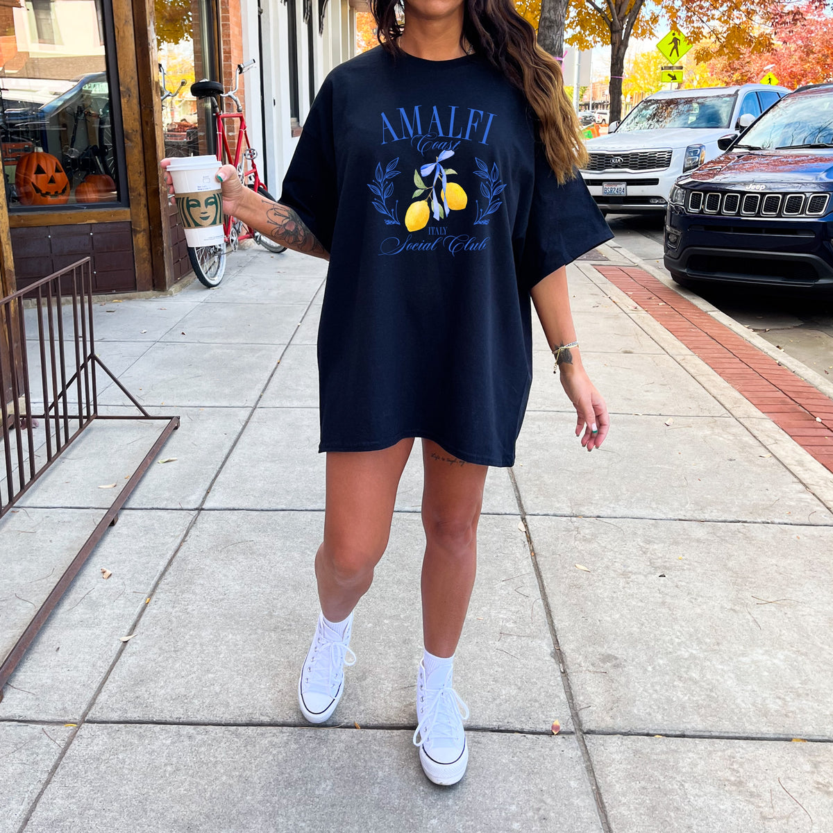 Amalfi Coast Social Club - Adult Comfort Colors T-Shirt