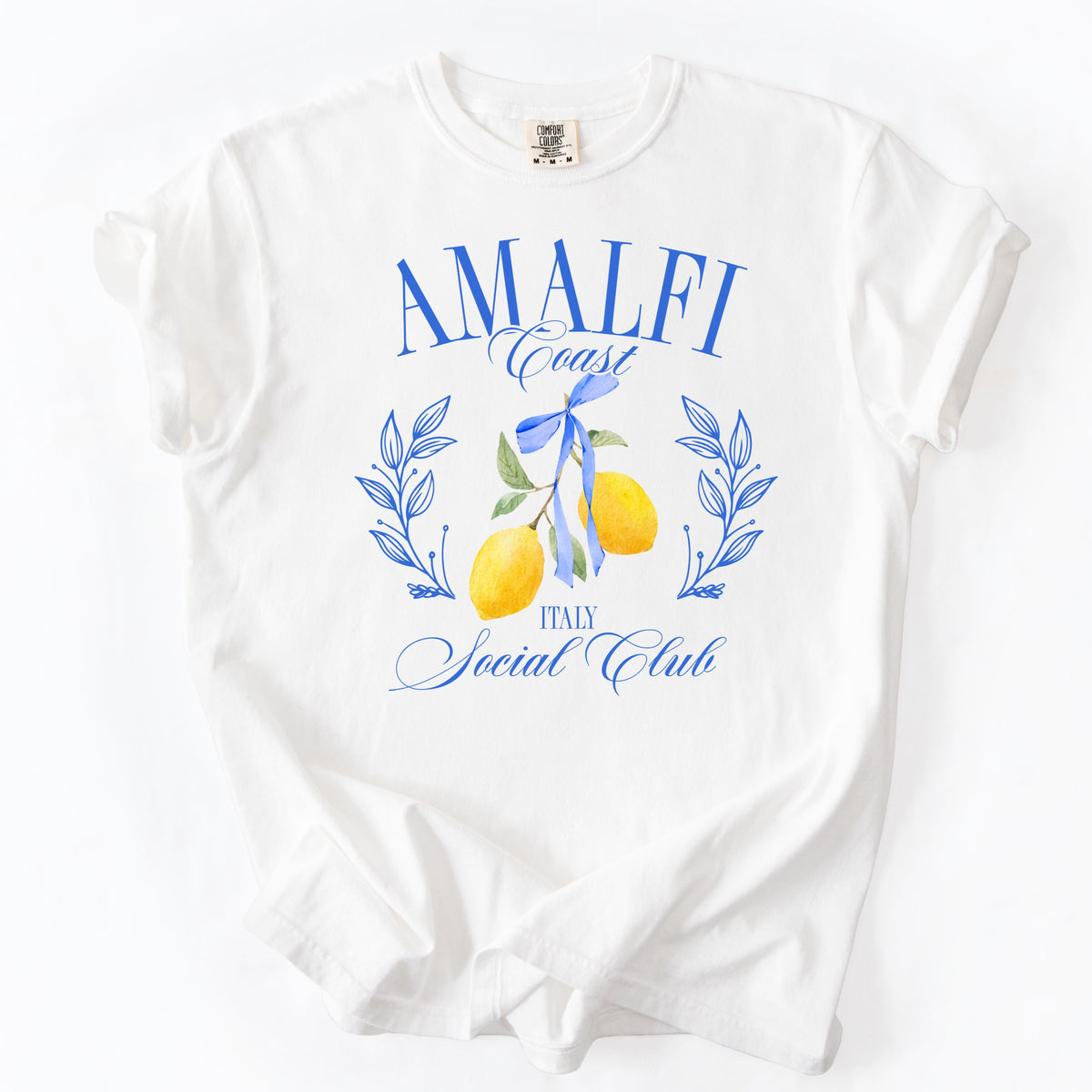 Amalfi Coast Social Club - Adult Comfort Colors T-Shirt