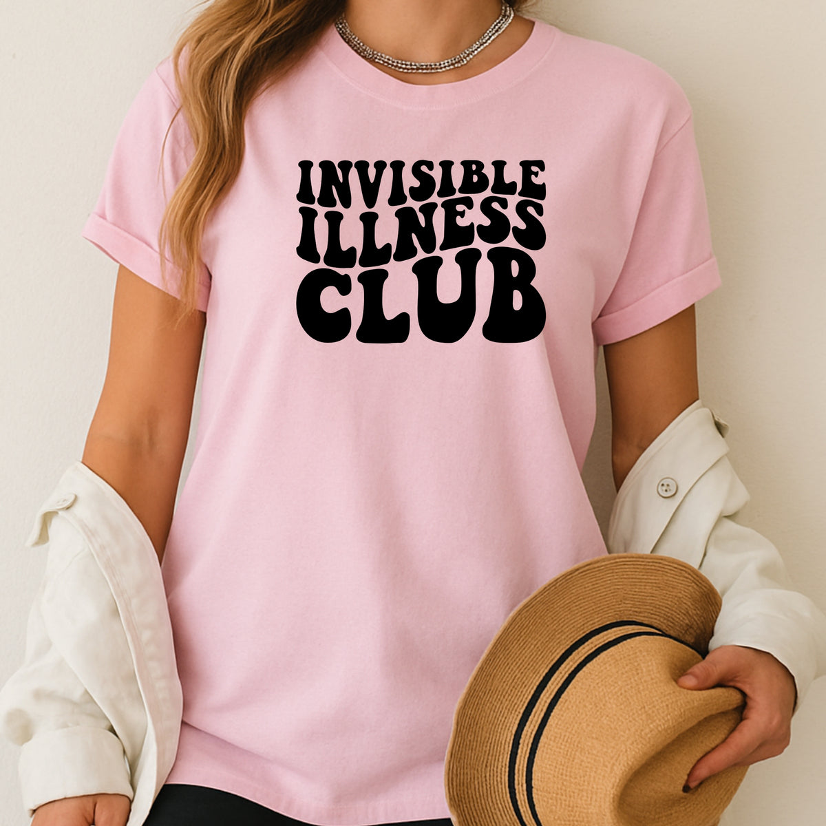 Invisible Illness Club - Adult Softstyle T-Shirt