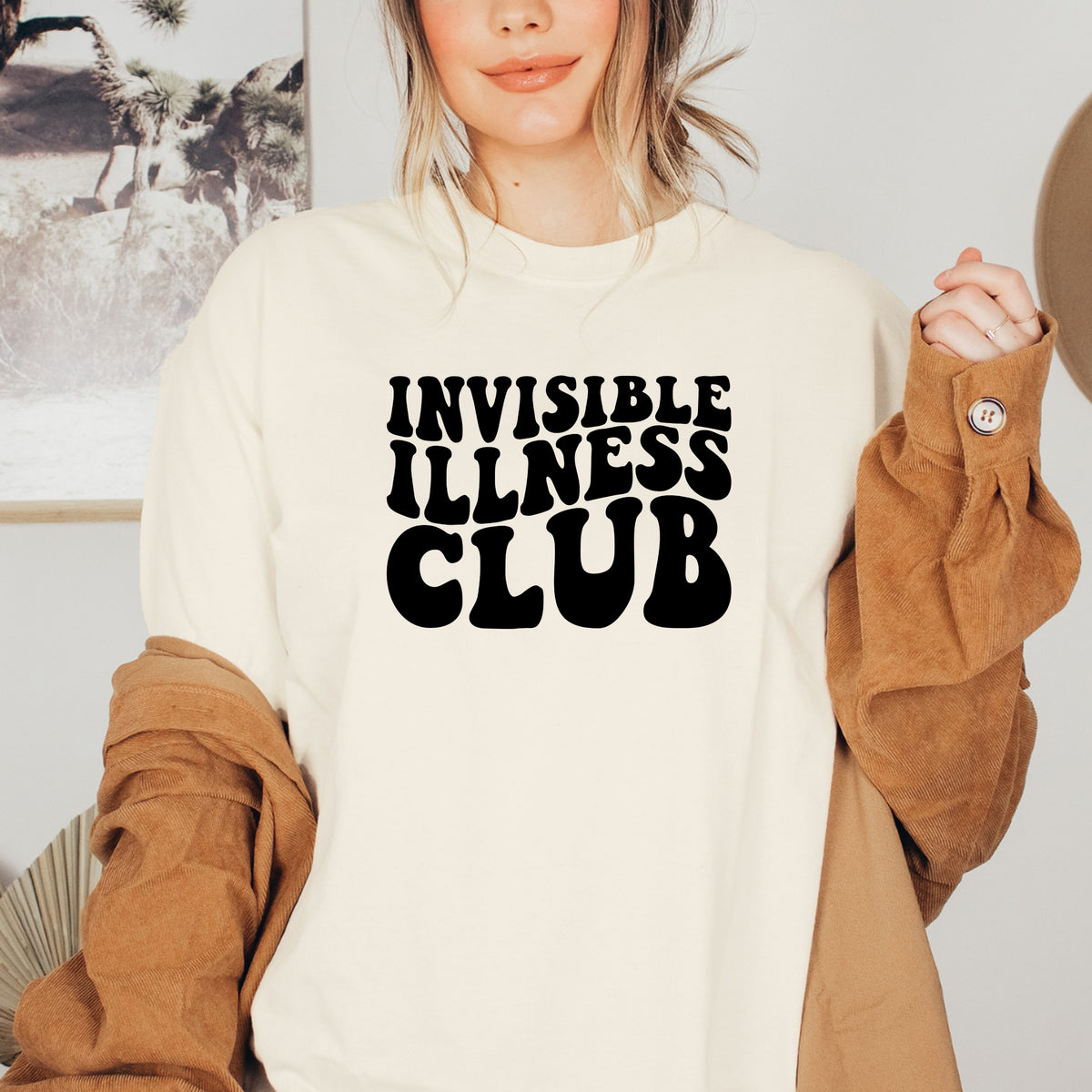 Invisible Illness Club - Adult Softstyle T-Shirt