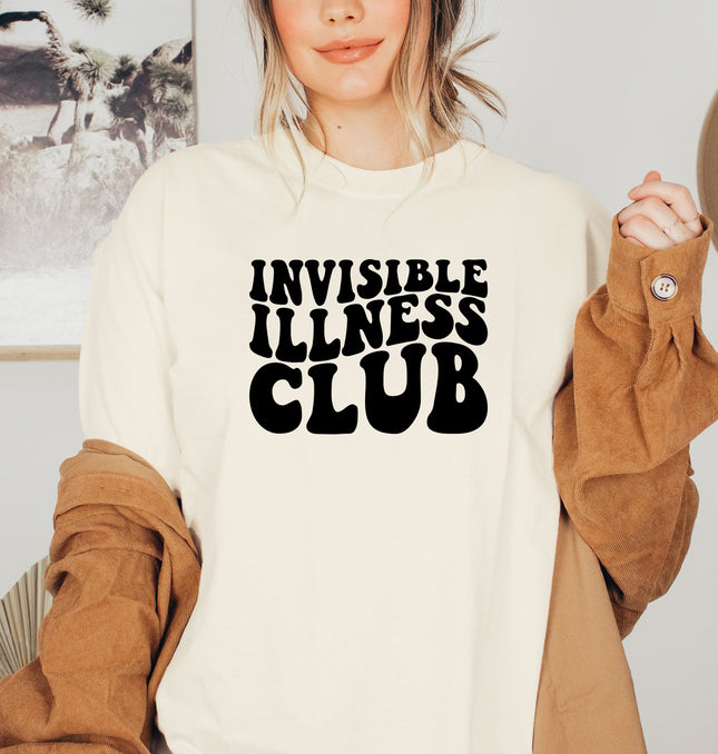 Invisible Illness Club - Adult Softstyle T-Shirt