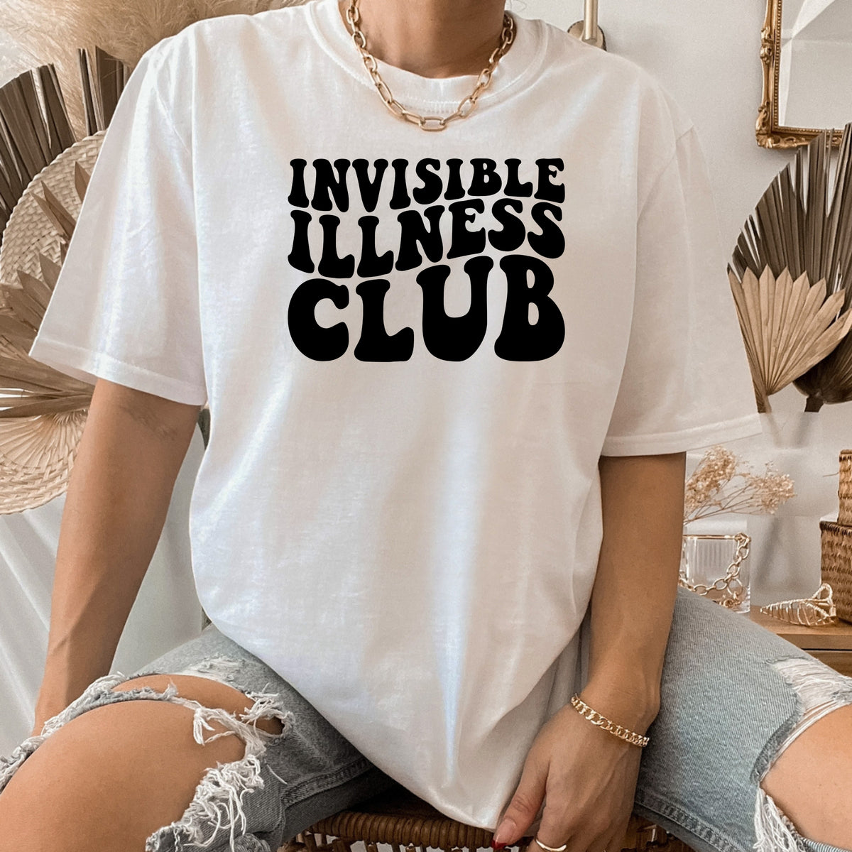 Invisible Illness Club - Adult Softstyle T-Shirt