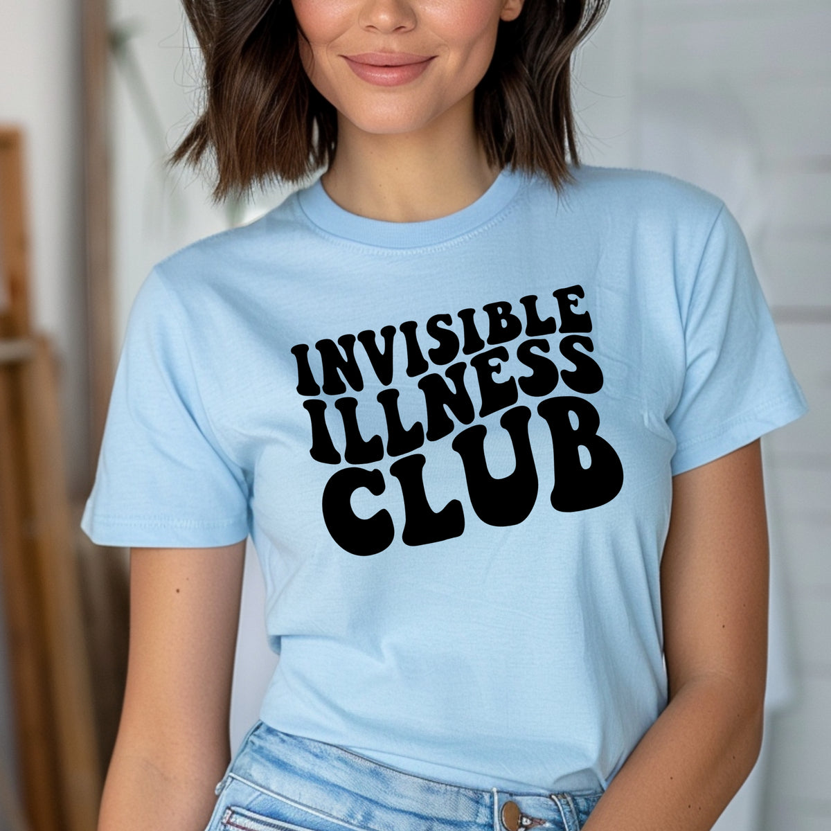 Invisible Illness Club - Adult Softstyle T-Shirt