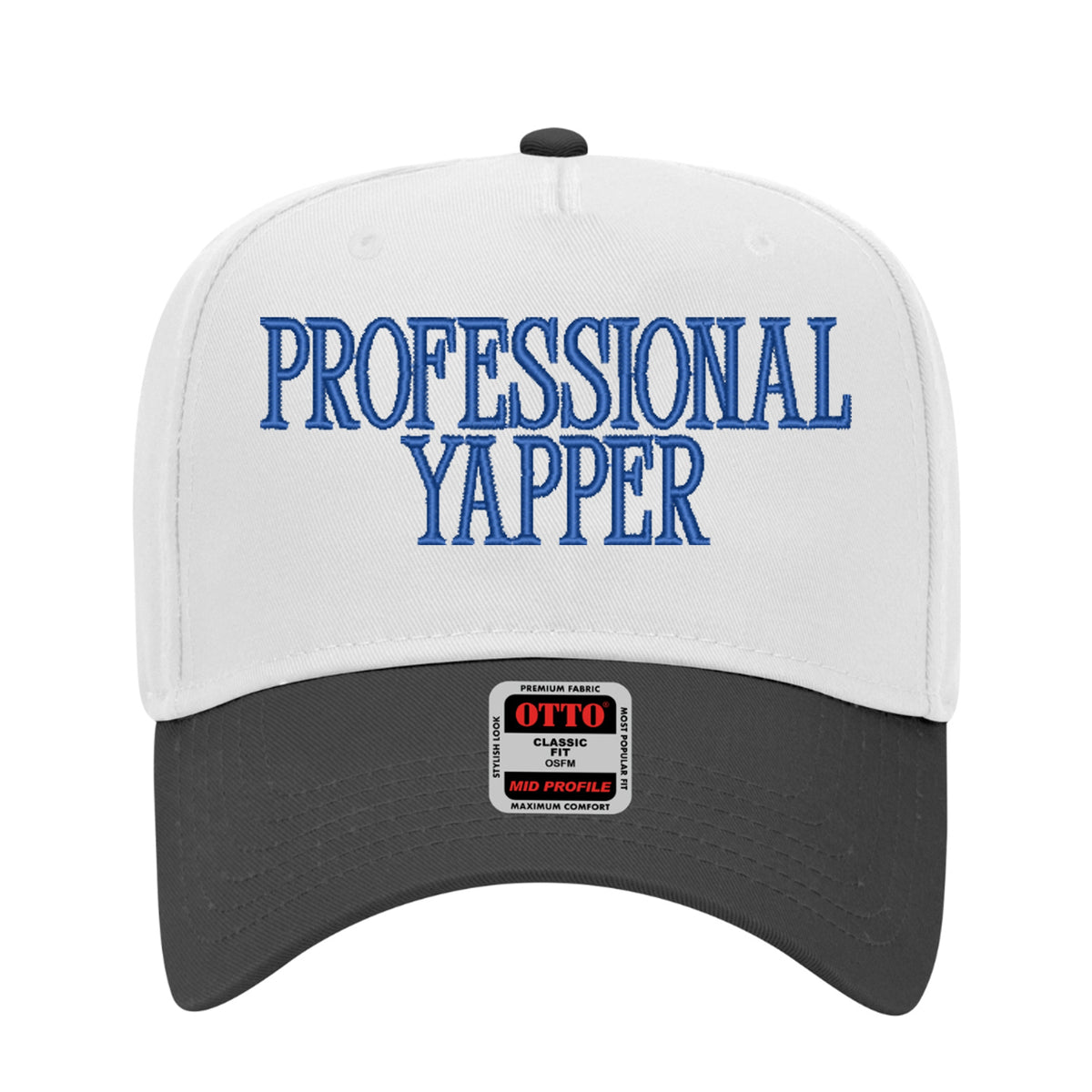 Professional Yapper Embroidered Hat - Trucker Hat