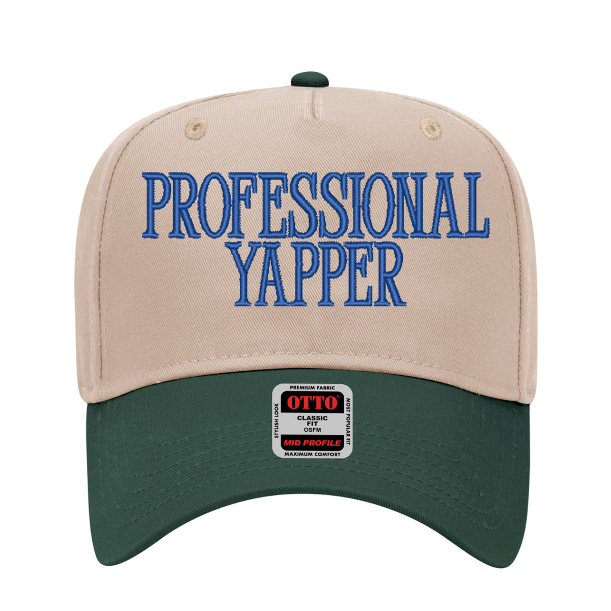 Professional Yapper Embroidered Hat - Trucker Hat