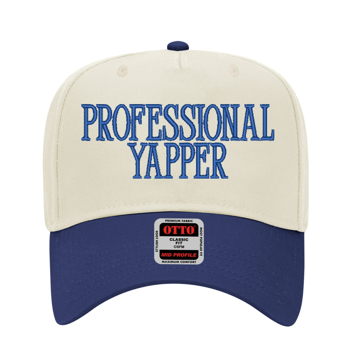 Professional Yapper Embroidered Hat - Trucker Hat