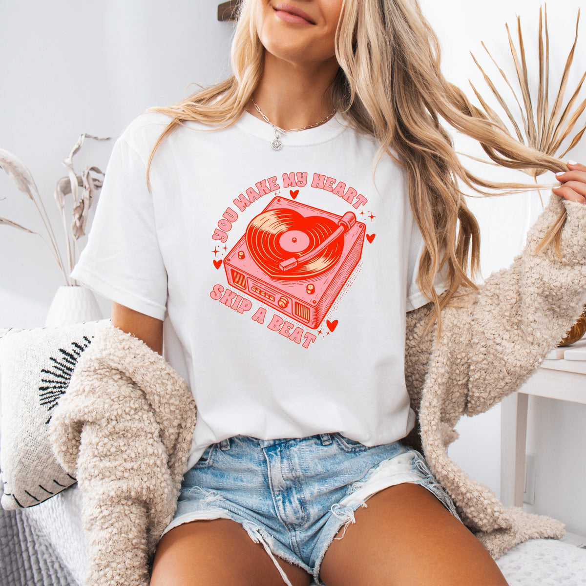 You Make My Heart Skip A Beat - Adult Comfort Colors T-Shirt