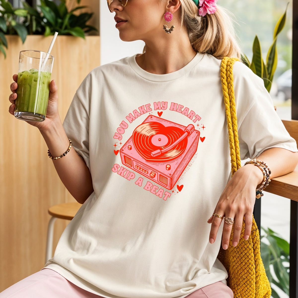 You Make My Heart Skip A Beat - Adult Comfort Colors T-Shirt