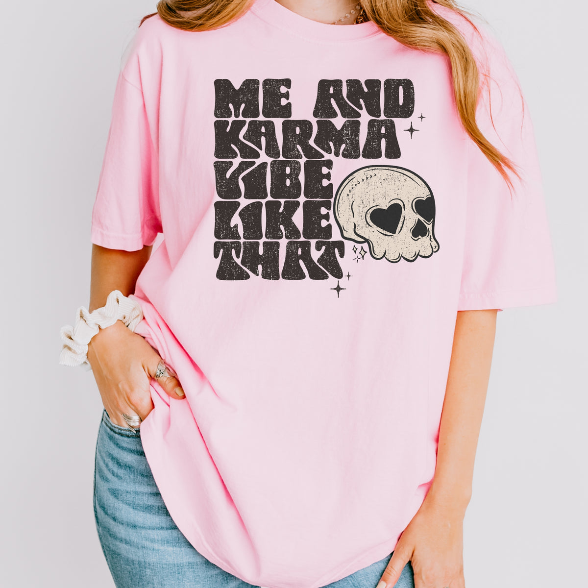 Me And My Karma - Adult Comfort Colors  T-Shirt