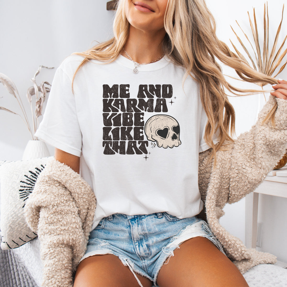 Me And My Karma - Adult Comfort Colors  T-Shirt