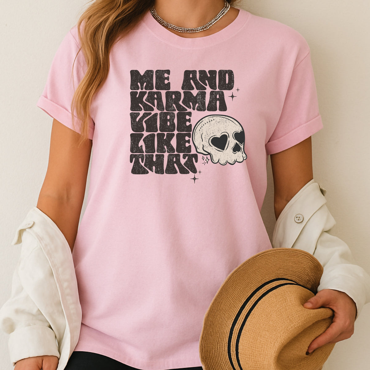 Me And My Karma - Adult Softstyle T-Shirt