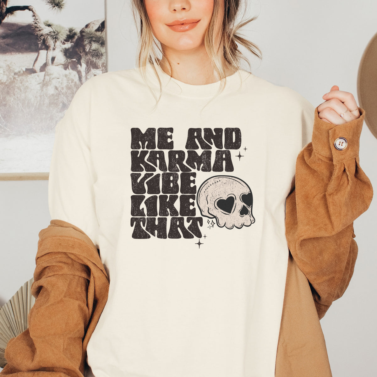Me And My Karma - Adult Softstyle T-Shirt