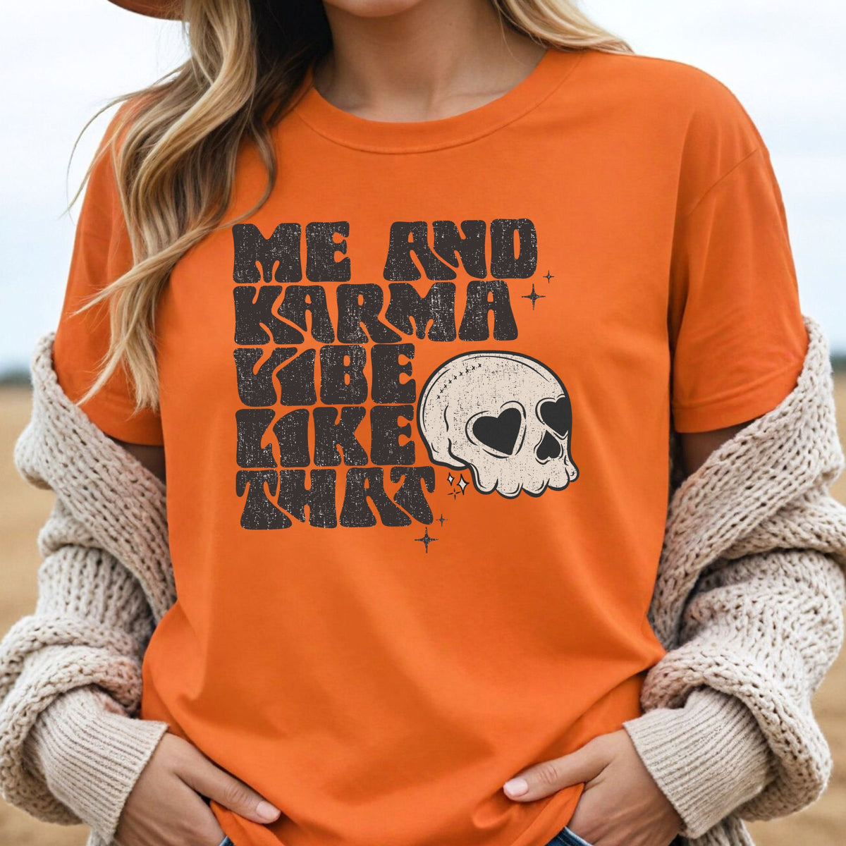 Me And My Karma - Adult Softstyle T-Shirt
